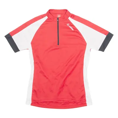 LOFFLER Cycling Boys Jersey Red 1/4 Zip 13-14Y
