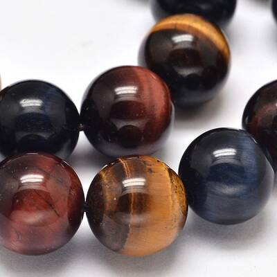 Natural Tiger Eye Beads Strands