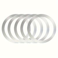 Magnetic Adapter Ring, Universal Magnet Sticker Metal Plate Ring for Magsafe Wireless Charger, Iron Car Cell Phone Holder She...