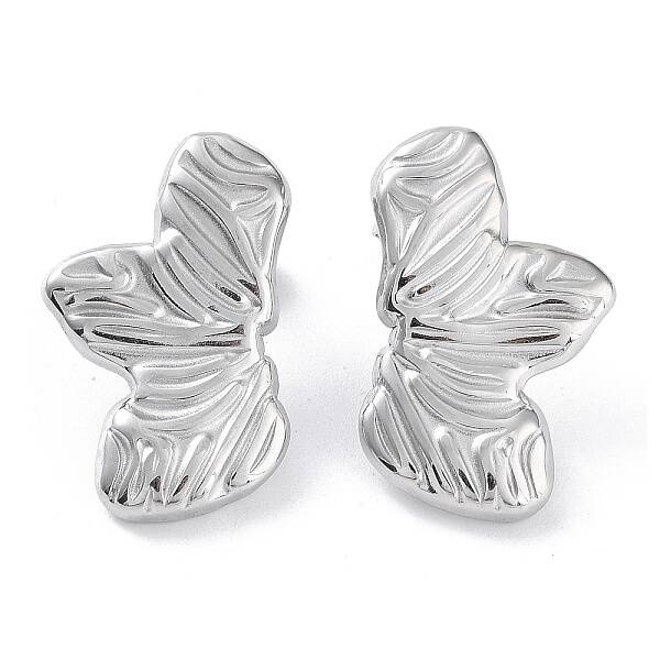 Non-Tarnish 304 Stainless Steel Stud Earrings