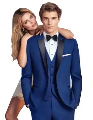 Dusty Blue Groomsmen Suits - Dusty Blue Suits