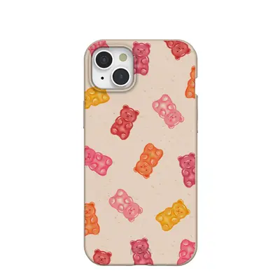 Seashell Gummy Bears iPhone 15 Plus Case