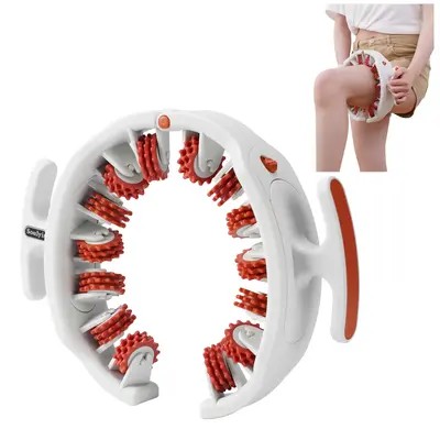 Soulyis Cellulite Manual Push-Pull Roller - Deep Tissue Pain Relief, Body Sculpting, Anti-Inflammation and Fast Recovery, Pi...