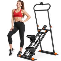 Stair Stepper for Exercise at Home, Vertical Climber Cardio Exercise Machine with Adjustable Pedals & LCD Display, Vertical C...