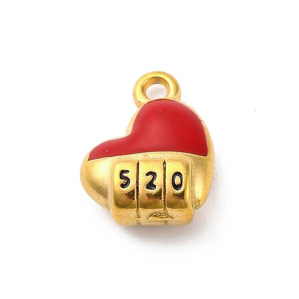 304 Stainless Steel Enamel Pendants