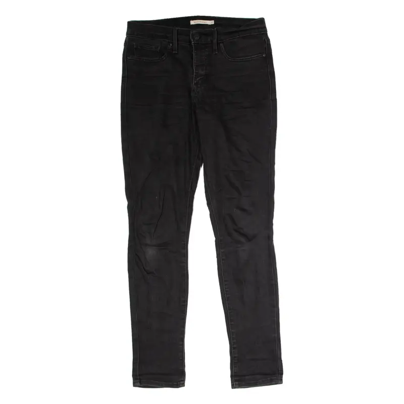 LEVI'S 311 Shaping Womens Jeans Black Regular Skinny Charcoal Wash W30 L31