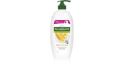 Palmolive Naturals cream-gel for bath and shower with milk and honey with dispenser 750 ml