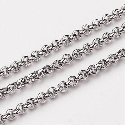 Tarnish Resistant 304 Stainless Steel Rolo Chains