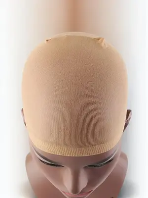 Summer Solid Color Wig Cap, Invisible Wig Cap, 2 Count Hair Net for Wig Wear, Wig Cap for Wearing Hair Braid for Women & Men