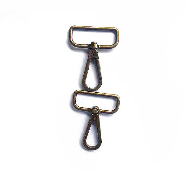 Zinc Alloy Swivel Lobster Claw Clasps