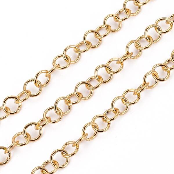 PVD Vacuum Plating 304 Stainless Steel Cable Chains