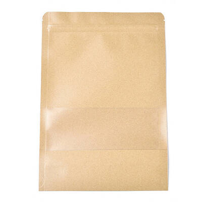 Resealable Kraft Paper Bags