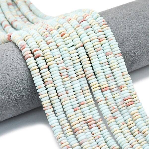 Frosted Synthetic ShouShan Stone Beads Strands