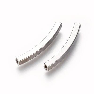 Tarnish Resistant 304 Stainless Steel Tube Beads