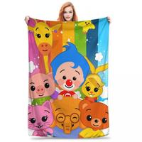 Soft Funny Throw Blanket Super Plim Plim Premium Flannel Fleece Lightweight Blanket Warm Plush Blankets All Season Use