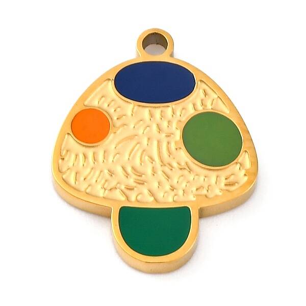 304 Stainless Steel Enamel Pendants