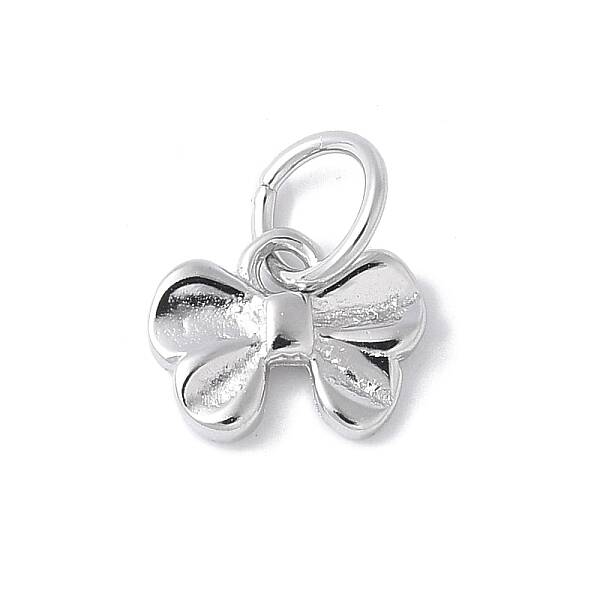 925 Sterling Silver Bowknot Charms