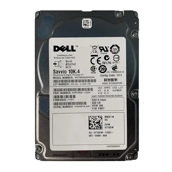9PN066-150 Seagate 600GB 6Gb/s SAS 10000 2.5-inch 16MB Hard Drive