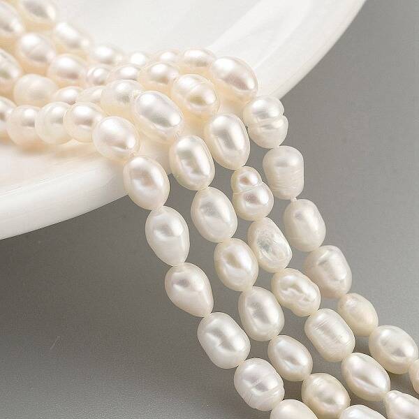 Natural Cultured Freshwater Pearl Beads Strands