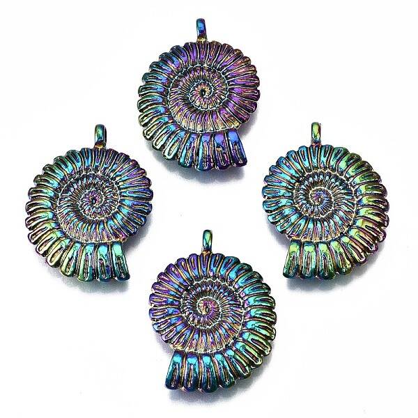 Rainbow Color Alloy Pendants