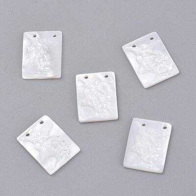 Natural White Shell Mother of Pearl Shell Pendants