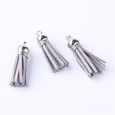 Faux Suede Tassel Pendant Decorations