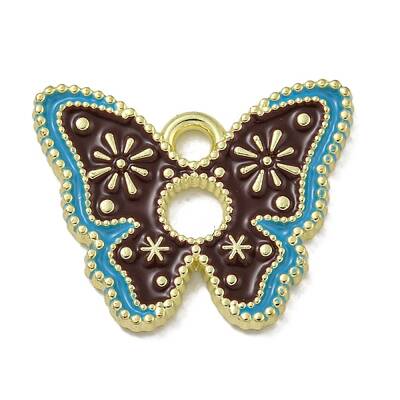 Rack Plating Alloy Enamel Pendants