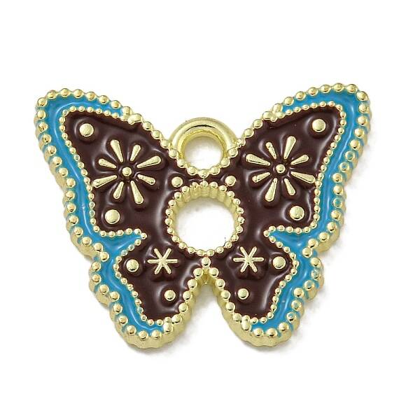Rack Plating Alloy Enamel Pendants