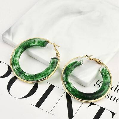 304 Stainless Steel Hoop Earrings For Women