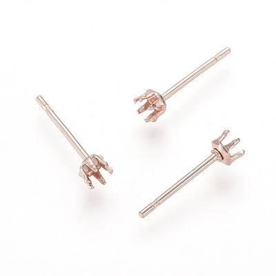 304 Stainless Steel Stud Earring Findings