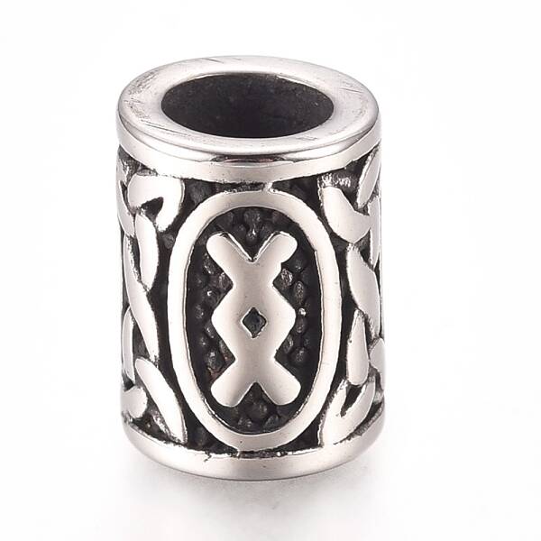 304 Stainless Steel European Beads