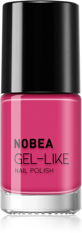 NOBEA Day-to-Day Gel-like nail polish gel effect color #N71 Pink blossom 6ml
