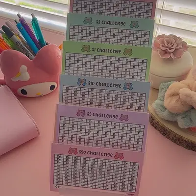 Magical Bow Savings Challenge | LAMINATED TRACKERS ONLY