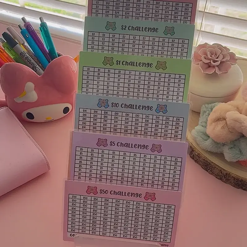 Magical Bow Savings Challenge | LAMINATED TRACKERS ONLY