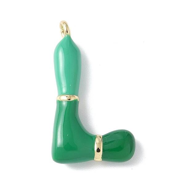 Brass Enamel Pendants