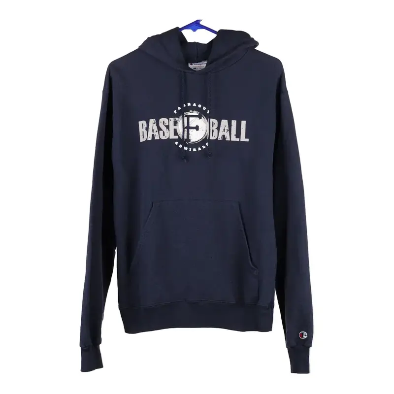 Farragut Admirals Champion Hoodie - Small Blue Cotton