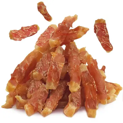 MON2SUN Dog Treats Chicken Wrapped Sweet Potato & Gluten & Grain Free All-Natural Treats for Your Pup Chews