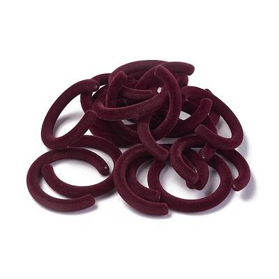 Flocky Acrylic Beads
