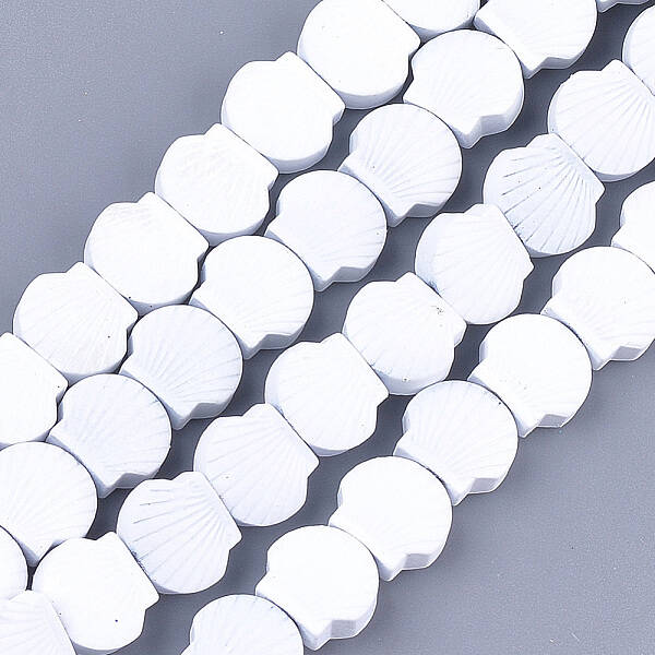 Spray Painted Non-magnetic Synthetic Hematite Beads Strands