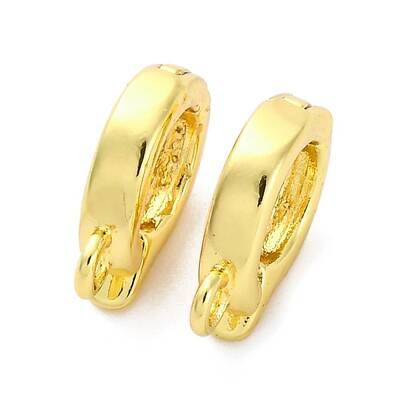 Brass Fold Over Clasps