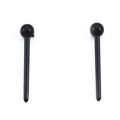 Plastic Tiny Ball Stud Earrings