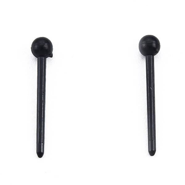 Plastic Tiny Ball Stud Earrings