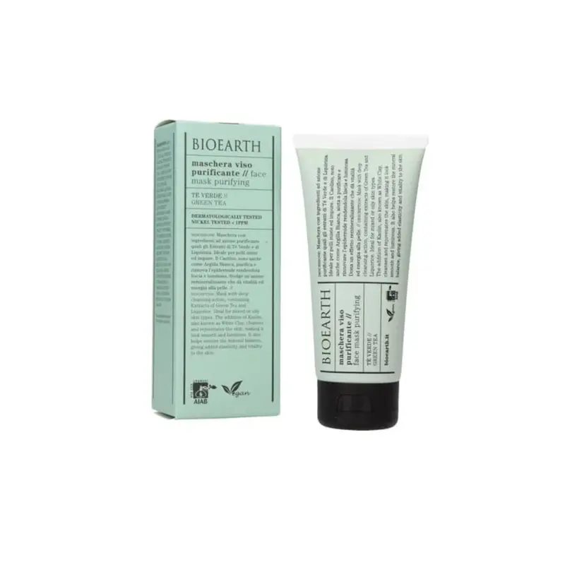 Bioearth Green Tea Purifying Face Mask 100 ml