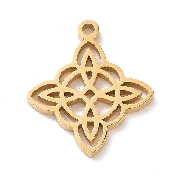 304 Stainless Steel Hollow Pendants