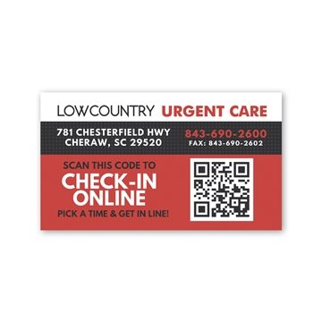 250 Custom Business Card Magnet - 2x3.5 Surface