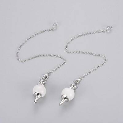 Natural Crystal Sphere Dowsing Pendulums