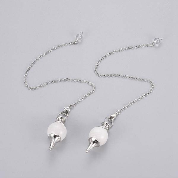 Natural Crystal Sphere Dowsing Pendulums