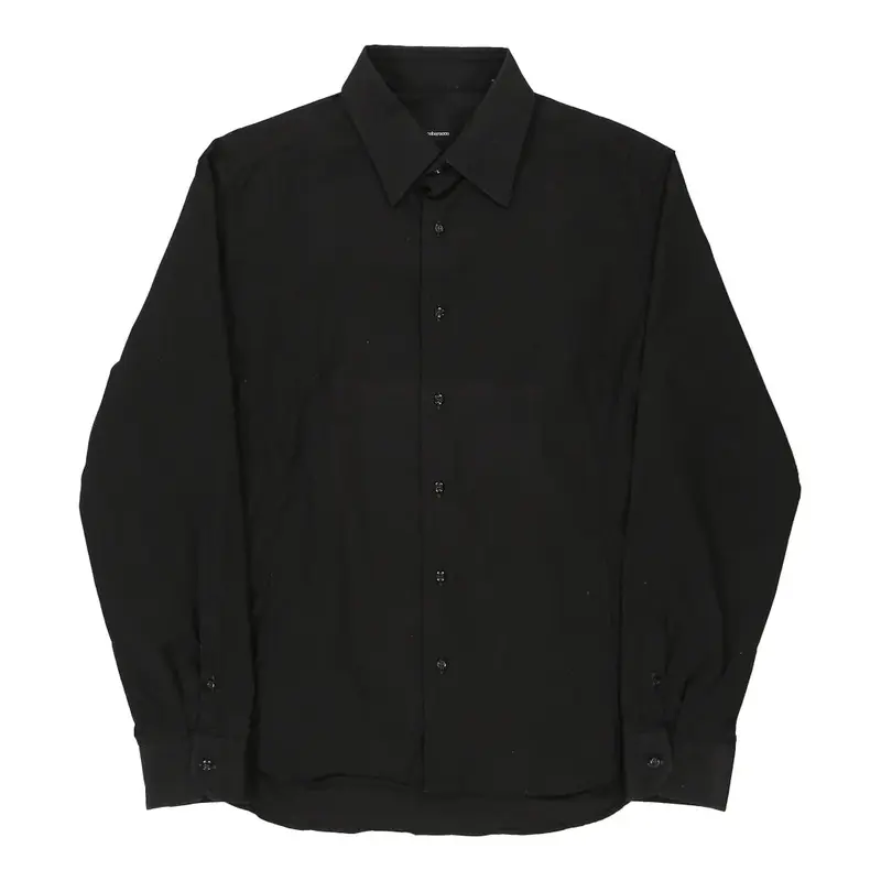 Roccobarocco Shirt - XL Black Cotton