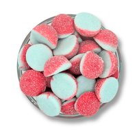 Swedish Candy Blueberry Raspberry Bombs 4oz- Marshmallow Candy
