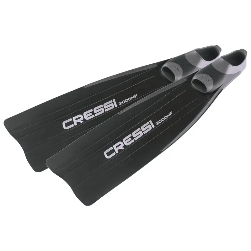 Open Box Cressi Gara 2000 HF Full Foot Fins, EU 46/47 | US Man 11.5/12.5 | US Lady 12/13.5